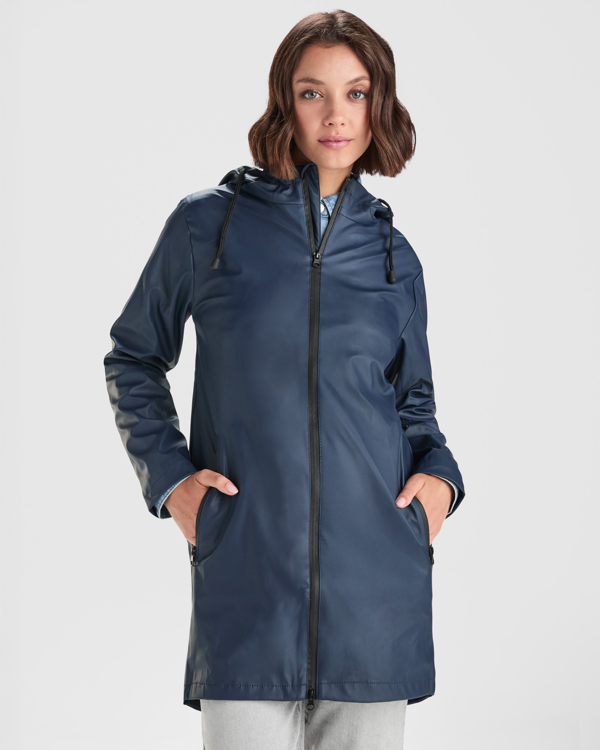 Γυναικείο μπουφάν parka Roly Workwear Sitka Woman 5202 σε μπλε σκούρο χρώμα