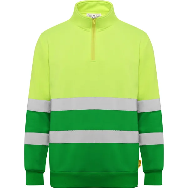 Γιλέκο υψηλής ορατότητας Roly Workwear Spica 9314 σε πράσινο/κίτρινο φλούο χρώμα