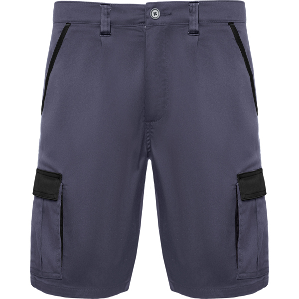 Γιλέκο εργασίας Roly Workwear Tahoe 8409 σε μολυβί/μαύρο χρώμα