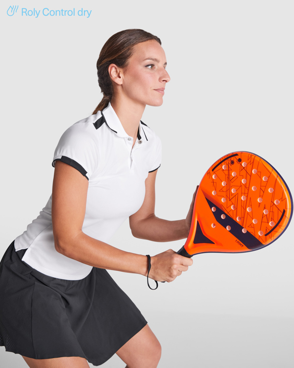 Αθλητικό αθλητική φόρμα Roly Sport Tamil Woman 0409 σε λευκό/μαύρο χρώμα