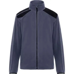 Φούτερ εργασίας Roly Workwear Terrano 8412 σε μολυβί/μαύρο χρώμα