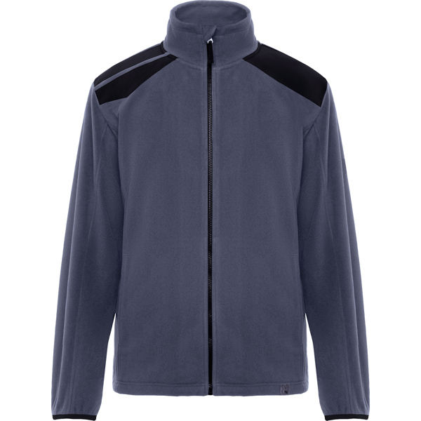 Φούτερ εργασίας Roly Workwear Terrano 8412 σε μολυβί/μαύρο χρώμα