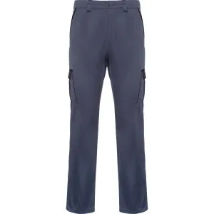 Παντελόνι εργασίας Roly Workwear Trooper 8408 σε μολυβί/μαύρο χρώμα