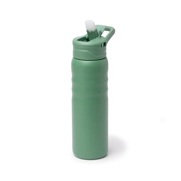 Διαφημιστικό ανοξείδωτο παγούρι TUXLEY 2017 σε verde-salvia χρώμα, με χάραξη λογοτύπου