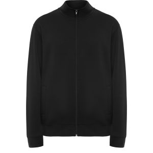 Φούτερ εργασίας Roly Workwear Ulan 6439 σε μαύρο χρώμα