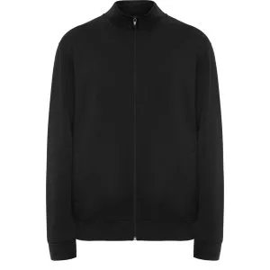 Φούτερ εργασίας Roly Workwear Ulan 6439 σε μαύρο χρώμα