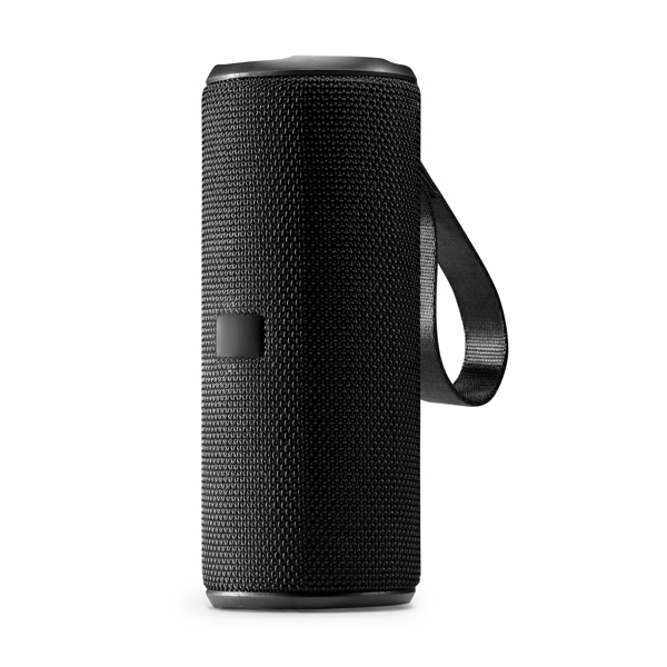Διαφημιστικό ηχείο Bluetooth UMEK 3196 σε μαύρο χρώμα, με εκτύπωση λογοτύπου