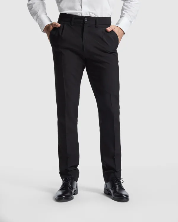 Παντελόνι σερβιτόρου Roly Workwear Waiter 9250 σε μαύρο χρώμα