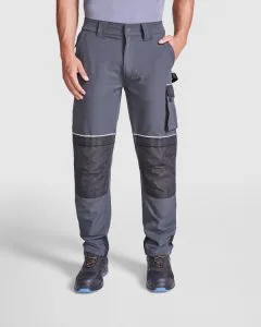Παντελόνι εργασίας Roly Workwear Wall 9207 σε μολυβί σκούρο χρώμα