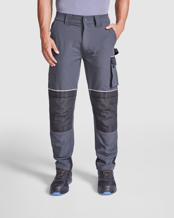 Παντελόνι εργασίας Roly Workwear Wall 9207 σε μολυβί σκούρο χρώμα