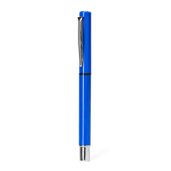 Διαφημιστικό στυλό rollerball YAMA 8021 σε ρουά χρώμα, με εκτύπωση λογοτύπου