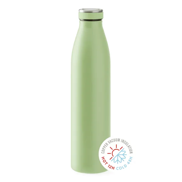 Διαφημιστικό θερμός YISEL 4093 σε verde-salvia χρώμα, με χάραξη λογοτύπου