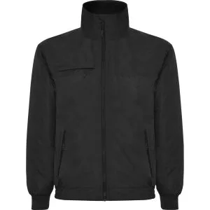Μπουφάν εργασίας Roly Workwear Yukon 1108 σε μαύρο χρώμα